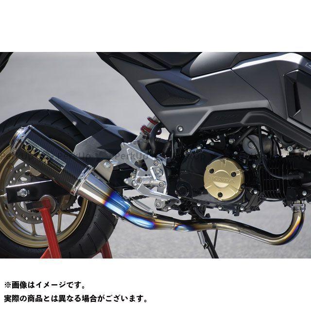 正規品／OVER RACING グロム バックステップ関連パーツ バックステップ 4ポジション（ブラック） オーバーレーシング バイク｜st-ride｜03