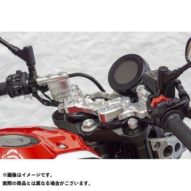 【最安値挑戦中】 OVER RACING XSR900 ハンドル関連パーツ スポーツライディングハンドルキット（シルバー） オーバーレーシング バイク 【CEG1012537091】(36676円)