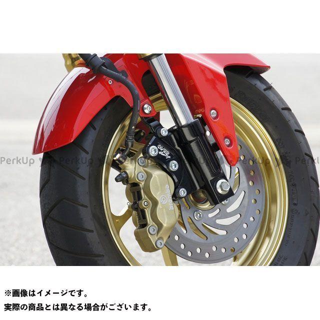 OVER RACING GROM キャリパー Fキャリパーサポート ブレンボ4P OVER×SUNSTAR用 オーバーレーシング_1