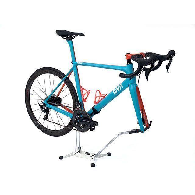 丸八工機（自転車） ディスプレイ&メンテナンス兼用スタンド iWA+iWA1フォークサポーター（白） Maruhachi Maruhachi メンテナンス ディスプレイ&メンテナンス兼用スタンド iWA+