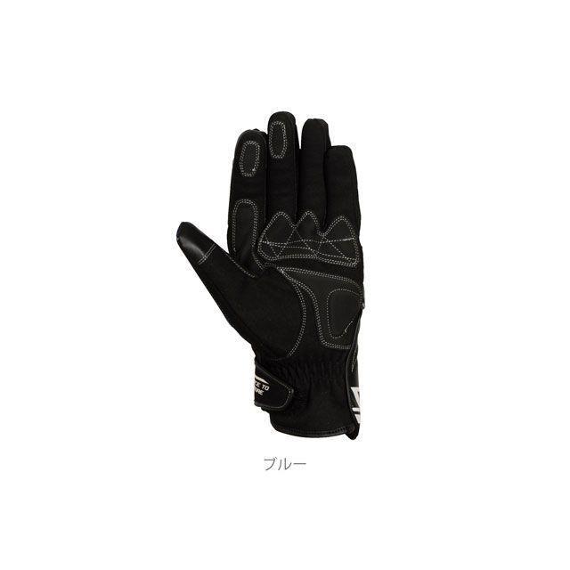 elf riding wear ウインターグローブ 2022-2023秋冬モデル EG-W515 ストラーダカーボングローブ（ブルー） サイズ WM…の画像