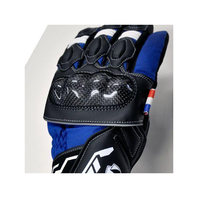 elf riding wear ウインターグローブ 2022-2023秋冬モデル EG-W515 ストラーダカーボングローブ（ブルー） サイズ WM…の画像