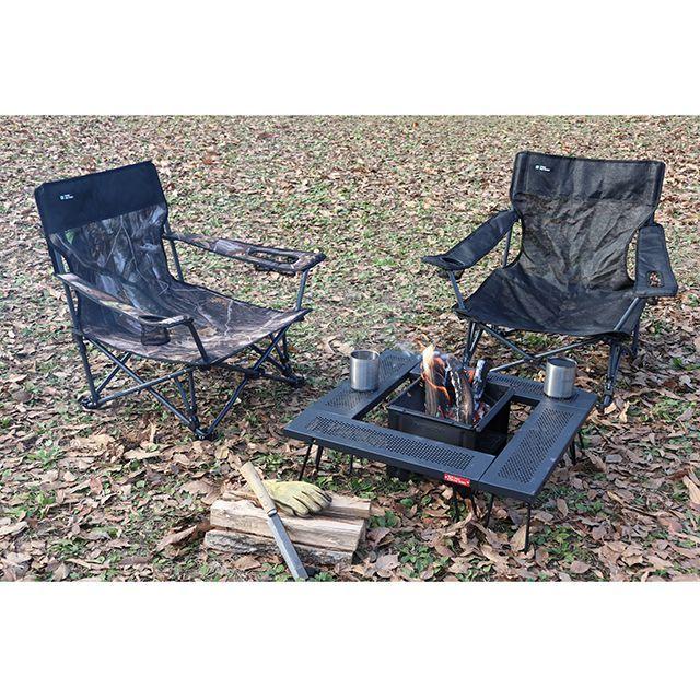 TENT FACTORY テーブル スチールワークスフリー4セット 675 BK テントファクトリーの画像