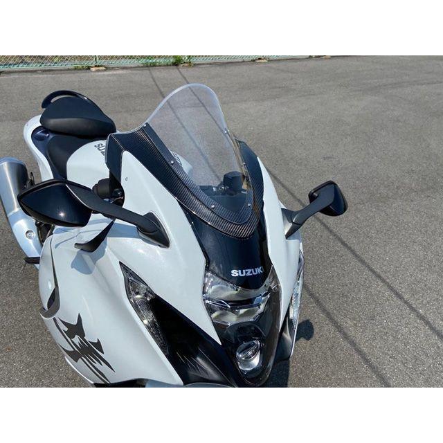 ACRY-Point GSX1300隼 スクリーン関連パーツ カーボンマウントクリア