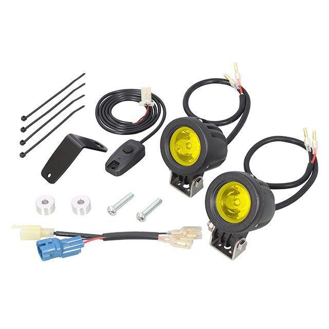 キタコ LEDシャトルビームキット CT125ハンターカブ ライムイエロー 2灯 KITACO（キタコ） KITACO CT125・ハンターカブ その他電装パーツ LED