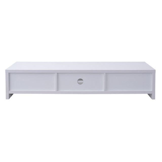 【メーカー直送】Azumaya 家具・インテリア LE-455WH ローボード（ホワイト） 東谷