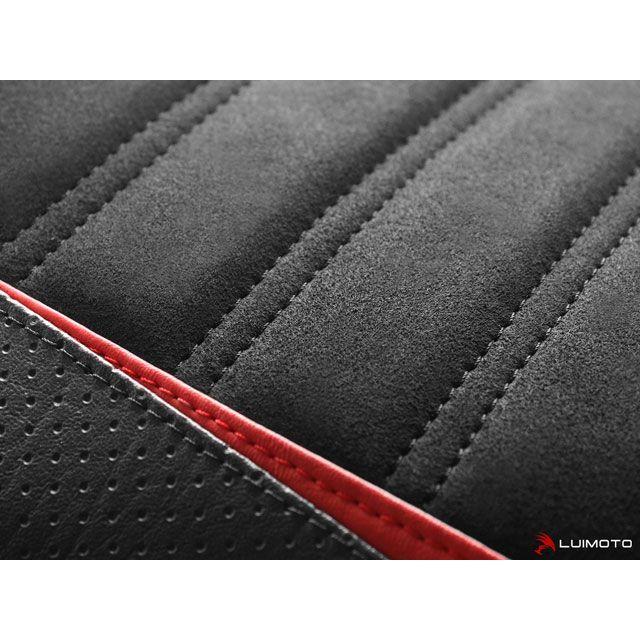 LUI MOTO MULTISTRADA V4 シート関連パーツ フロントシートカバー Grezzo カラー スエード ブラック/SP ブラック/P…_2