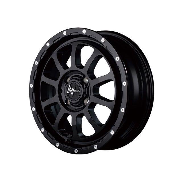 MID タイヤ・ホイール NITRO POWER M10 PERSHING KC（SB セミグロス