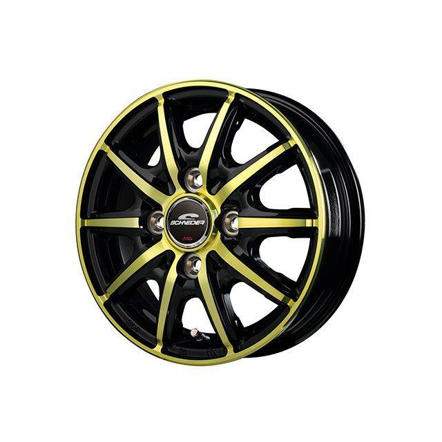 MID タイヤ・ホイール SCHNEDER RX10-K（GOLD BKP/クリスタルゴールド