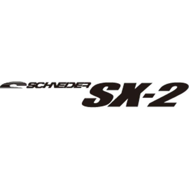 MID タイヤ・ホイール SCHNEDER SX-2（B4R ブラックポリッシュ＋アンダーカットレッドクリア） MIDの画像