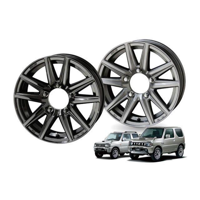 SEIN タイヤ・ホイール SS 17×7.5J/インセット＋25/ホール6穴/PCD139.7/メタルフレークシルバー SEINの画像