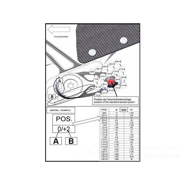 GILLES TOOLING YZF-R1 YZF-R1M バックステップ関連パーツ バック
