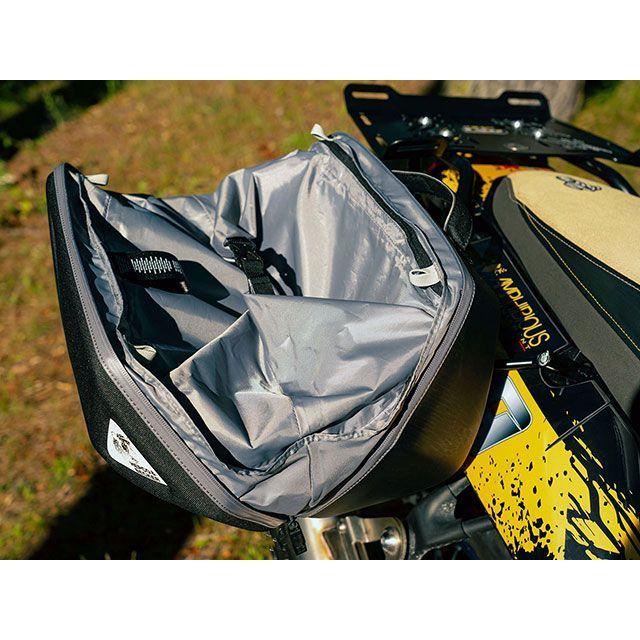 HEPCO＆BECKER 車種別専用ステー「C-Bow」搭載車 ツーリング用バッグ ソフトサイドバック Royster Speed 片側（ブラック）…_7