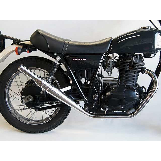 エストレヤ　リアアップマフラー　ステンレス製　チョッパー最終値下げ。 Motor Rock エストレヤ マフラー本体 エストレヤ用 69トランペット