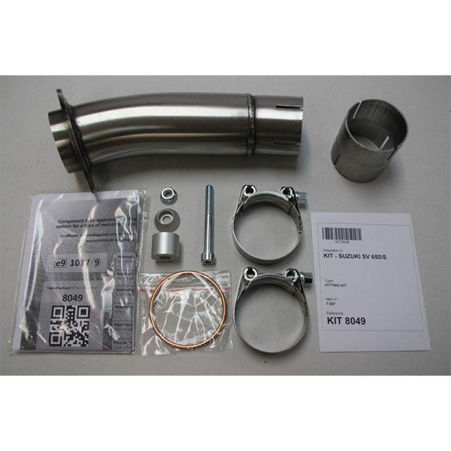 IXIL SV 650/650 S マフラー本体 SUZUKI 99-03（AV-AY）SOVE スリップ