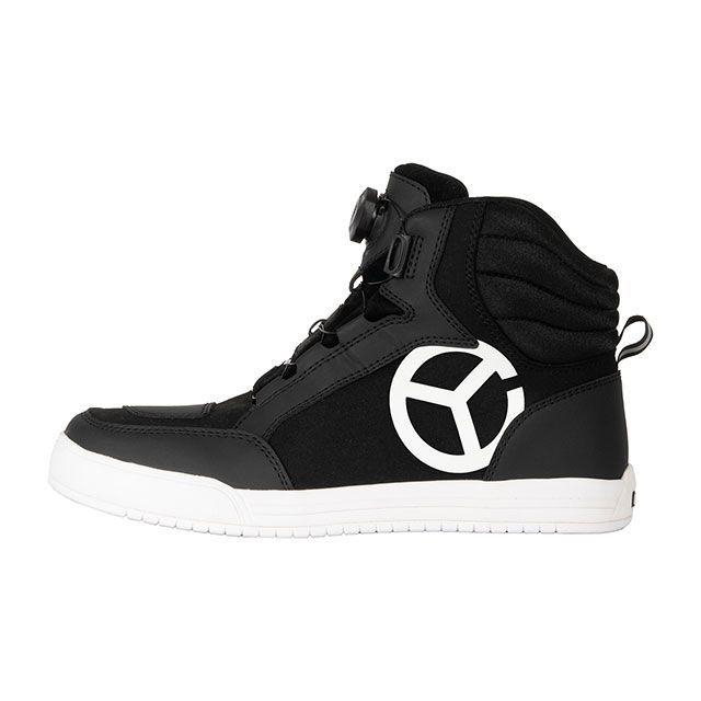 YELLOW CORN バイク用靴 ブラック