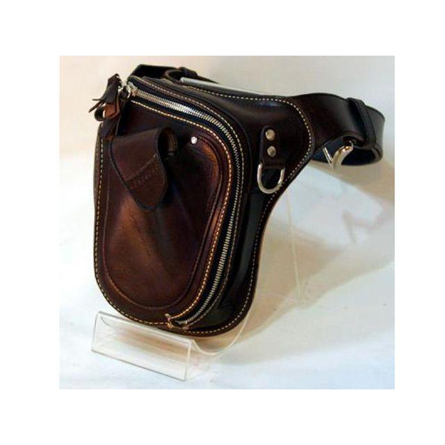 ボートラップ バイソン オイルレザー カラー ブラック BoatRap BoatRap 小物・ケース類 バイソン オイルレザー カラー ダークブラウン