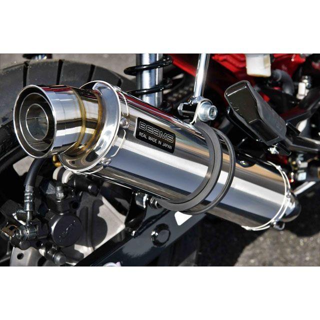 BEAMS DAX125 マフラー本体 R-EVOステンレスサイレンサー 政府認証 ビームスの画像