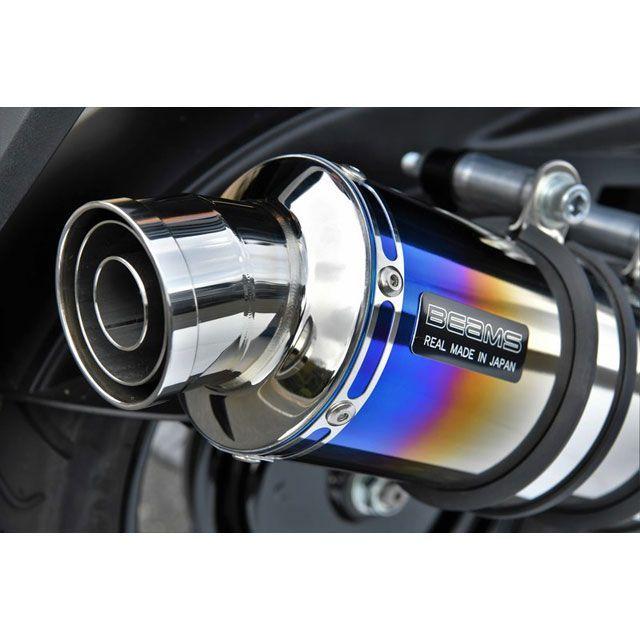 マフラー カウル BEAMS（ビームス） BEAMS JOG125 マフラー本体 R-EVO ヒートチタン