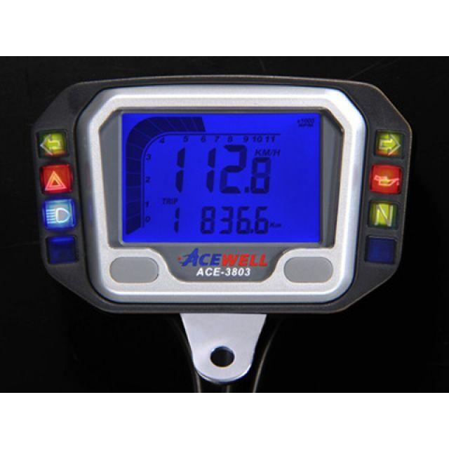 ACE WELL スピードメーター ACE-3803 WELL多機能デジタルメーター