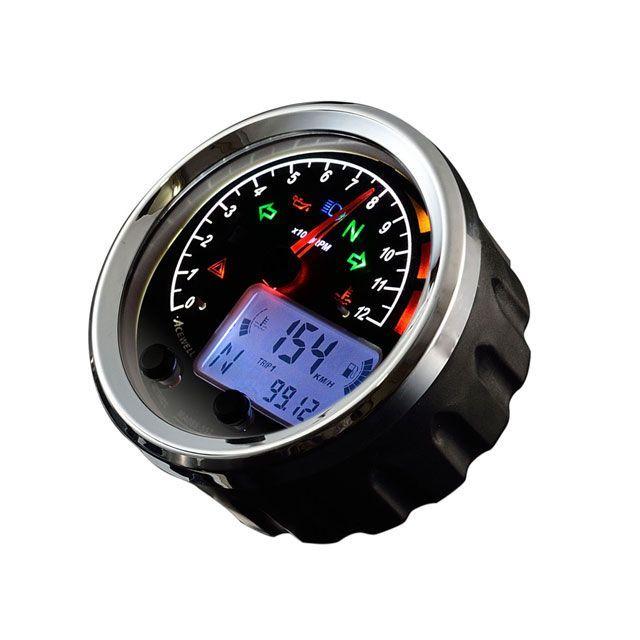 ACE WELL 汎用 スピードメーター MA085-652 多機能デジタルメーター 15000rpm エースウェル_1