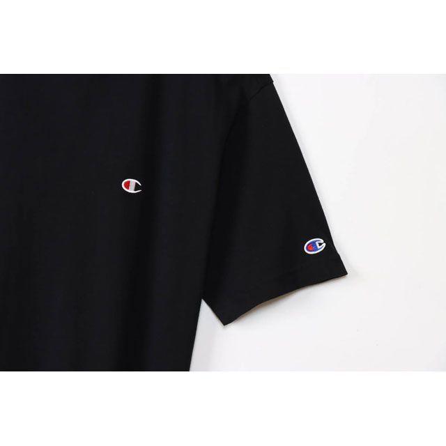 正規品／champion アウトドア用ウェア C3-X352 SHORT SLEEVE T-S（ブラック） サイズ：M チャンピオン キャンプ｜st-ride｜05