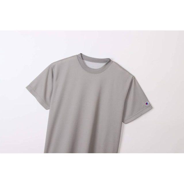 正規品／champion アウトドア用ウェア C3-XS395 SHORT SLEEVE（オックスフォードグレー） サイズ：L チャンピオン キャンプ｜st-ride｜03