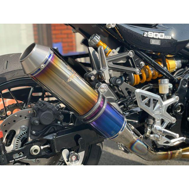 AELLA Z900RS/ Z900RS CAFE マフラー本体 チタンフルエキマフラー/車検