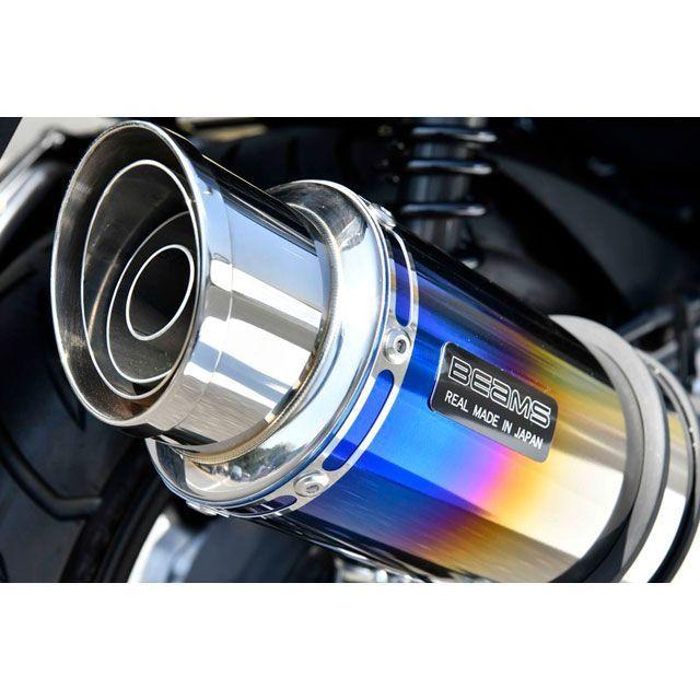 BEAMS（ビームス） BEAMS PCX160 マフラー本体 R-EVO2 ヒートチタン