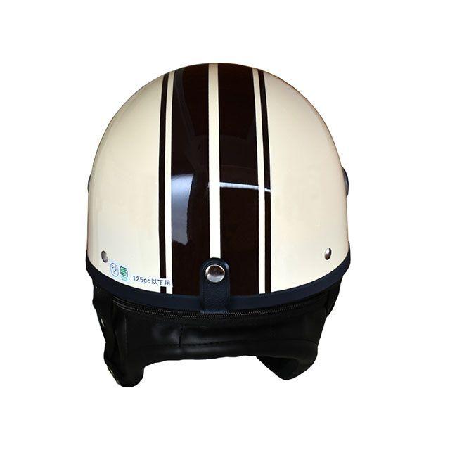 メーカー直送】B&B ハーフヘルメット BB-605 バブルシールド付きセミ