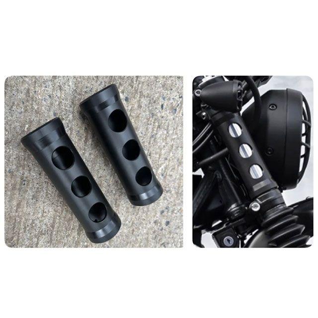 ホンダ CL250/CL500 フロントフォークカバー ブラック K-SPEED ホンダ CL250/CL500 フロントフォークカバー ブラック K-SPEED
