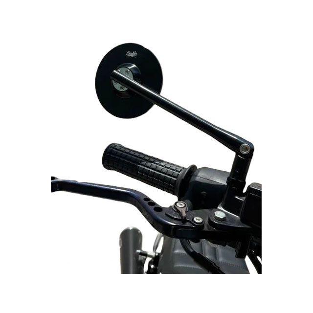 K-SPEED DAX125 ミラー関連パーツ K-SPEED-DX046J mirror black＆grey