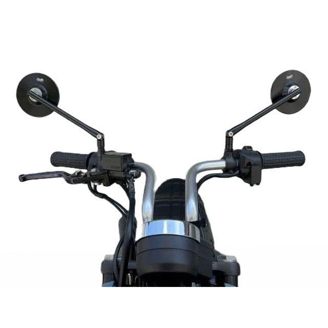 K-SPEED DAX125 ミラー関連パーツ K-SPEED-DX046J mirror black＆grey