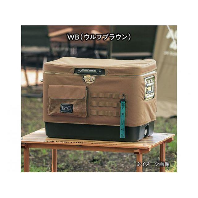 TENT FACTORY クーラーボックス クーラーカバージャケットL（ウルフブラウン） テントファクトリーの画像
