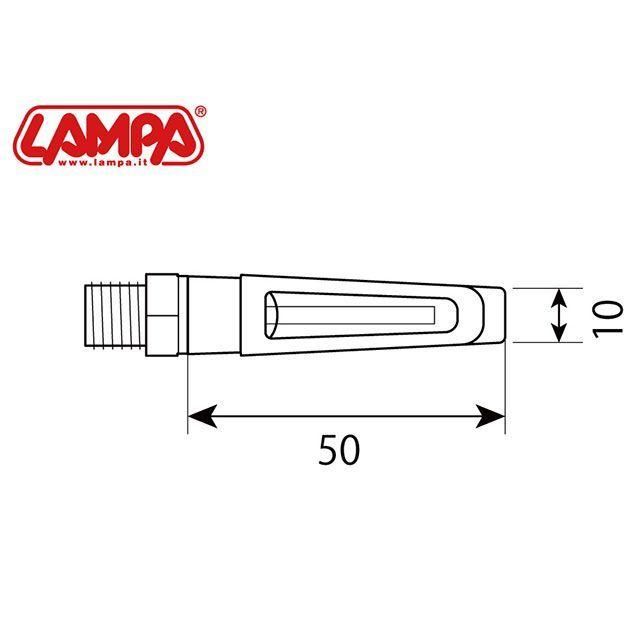 LAMPA 汎用 ウインカー関連パーツ Nail 汎用LEDウインカー LAMPA_2