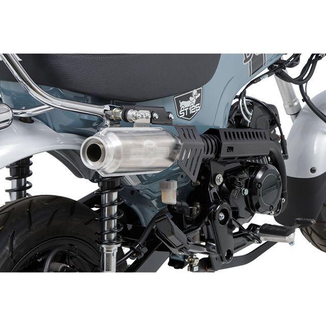 モリワキ MORIWAKI DAX125 マフラー本体 MONSTER（BLACK） : パーク