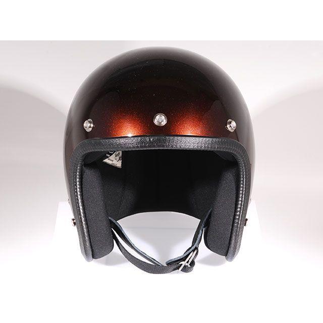 SHM ジェットヘルメット Lot-503（ブラウン） サイズ S : パークアップ