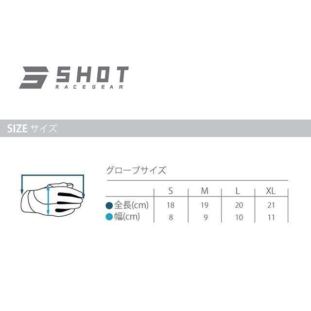 SHOT RACE GEAR レーシンググローブ グローブ CORE（レッド） サイズ M SHOT RACE GEAR_1