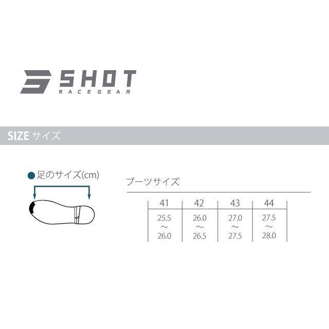 SHOT RACE GEAR レーシングブーツ ブーツ RACE 6（ブラック/ホワイト/ゴールド） サイズ 42 SHOT RACE GEAR_1