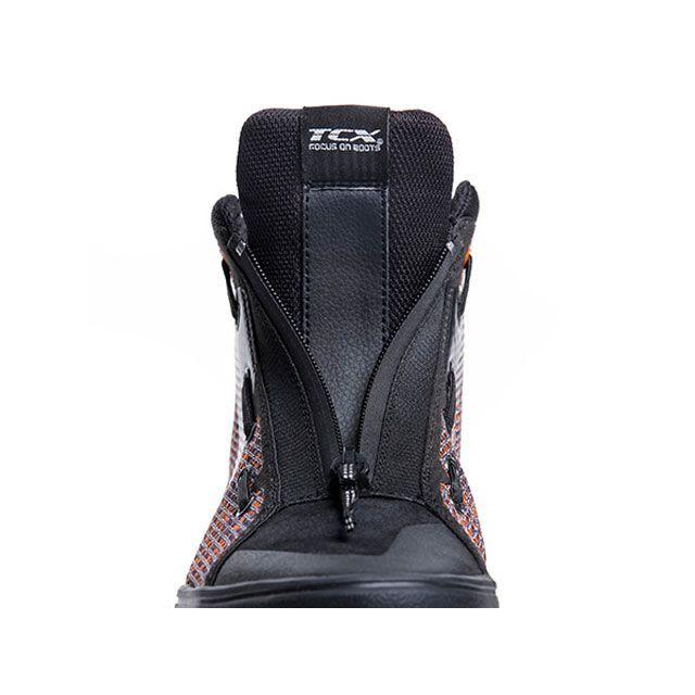TCX ライディングシューズ IKASU Air BLACK/ORANGE/BLUE サイズ 41