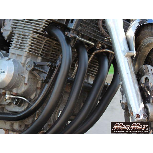 MADMAX ゼファー1100 ゼファー1100RS マフラー本体 カワサキ ゼファー1100/RS用 モナカ管マフラー（ブラック） マッドマックス_2