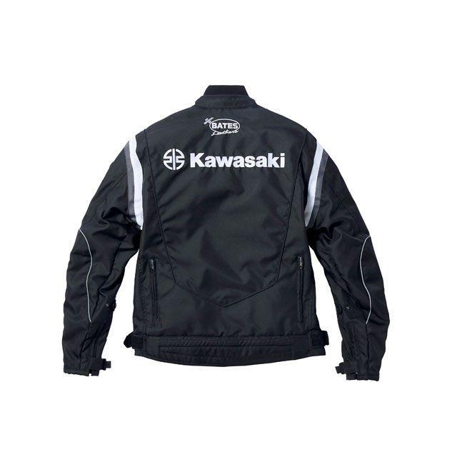 2024年モデル Mサイズ ブラックジャケット カワサキ（Kawasaki） ジャケット 2023-2024秋冬モデル カワサキ×BATES