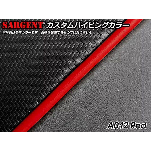 Sargent Multistrada V4 シート関連パーツ シート フロント＋リア 表皮：CarbonFX カラー パイピングカラー：レッド（A…_8