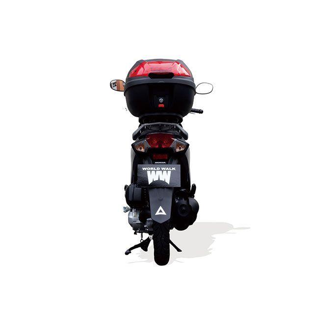 WW Dio110 キャリア・サポート Dio110 リアボックス装着用アタッチメント ボックスセット 容量 30L ワールドウォークの画像