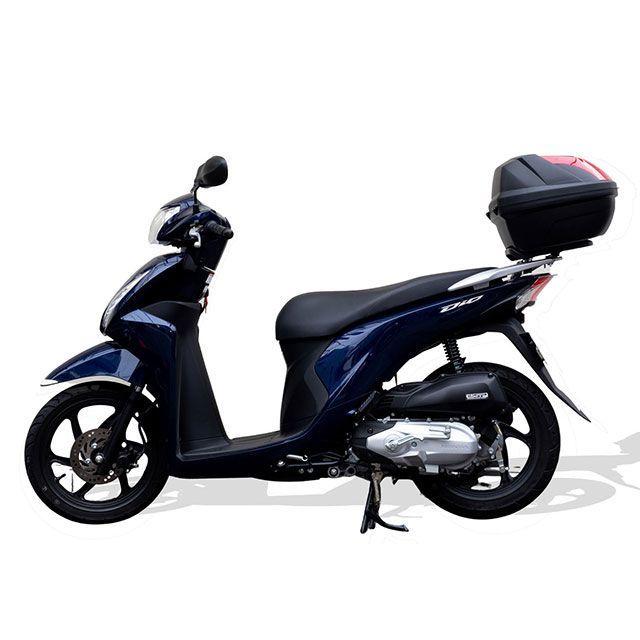 WW Dio110 キャリア・サポート Dio110 リアボックス装着用アタッチメント ボックスセット 容量 32L ワールドウォークの画像