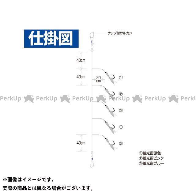 正規品／Hayabusa フィッシング 実戦サビキ20 ツイストスキン ケイムラレインボー5本 SS132 9号 ハリス2 HAYABUSA キャンプ｜st-ride｜02