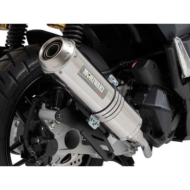 正規品／MORIWAKI ADV160 マフラー本体 ADV160 23 FullExhaust ZERO（ステンレスポリッシュ） モリワキ バイク｜st-ride｜05