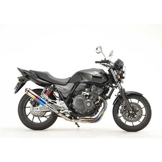 r's gear CB400SF/SB（nc39）用チタンマフラー ワイバ r's gear（アールズギア） R's GEAR CB400SB CB400SF マフラー本体