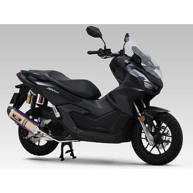 YOSHIMURA ADV160 マフラー本体 ADV160（23）機械曲 R-77S サイクロン カーボンエンド（STB） ヨシムラ_1