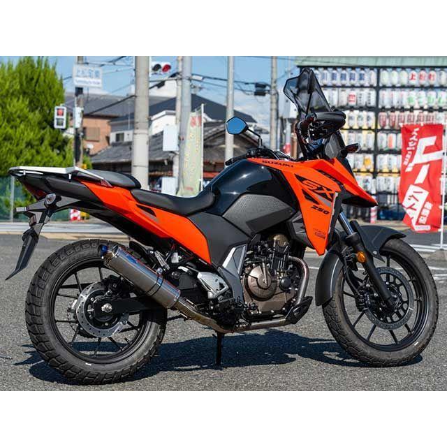METALGEAR Vストローム250SX マフラー本体 MG-SX-E01 スポーツマフラー メタルギア_3